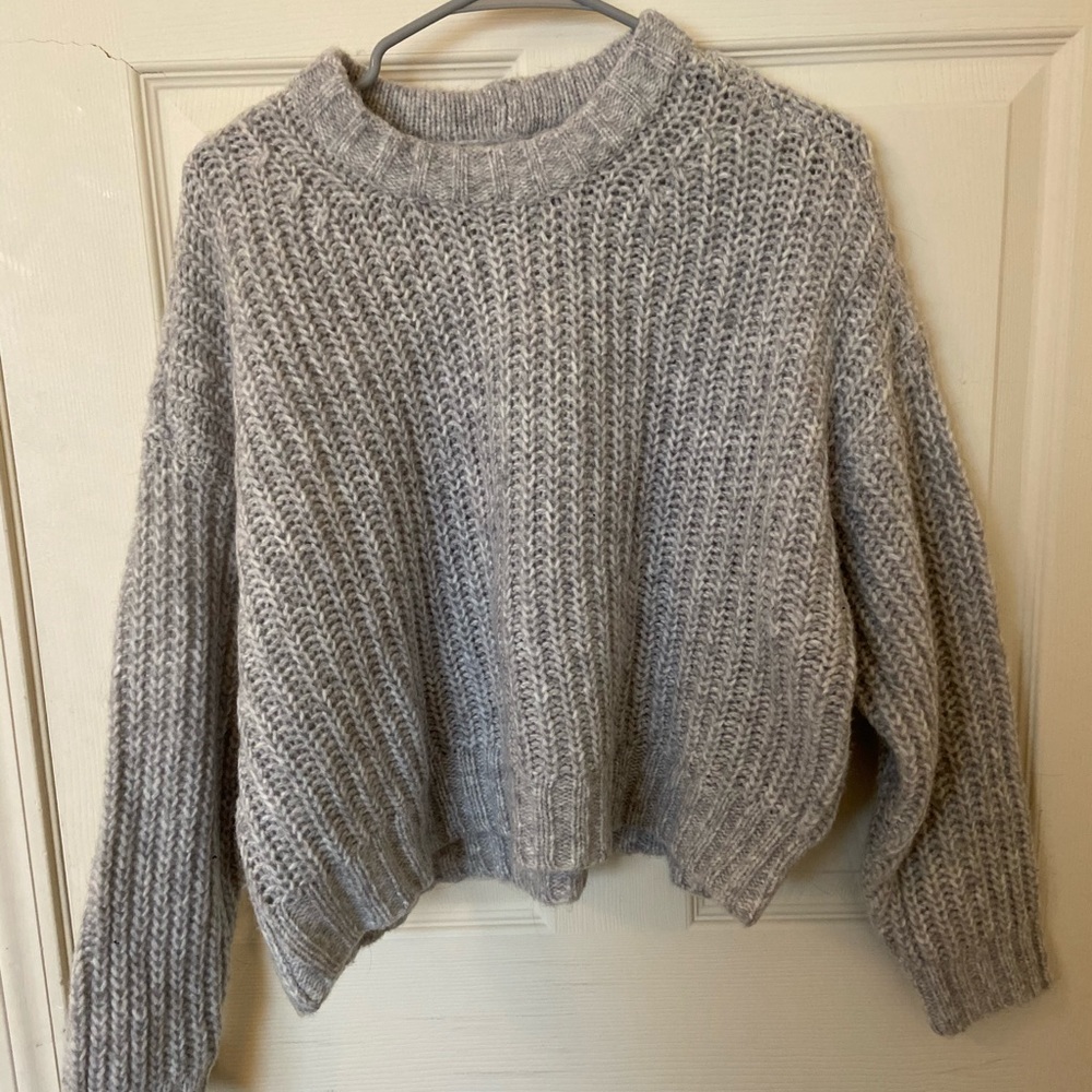 Cropped sweater